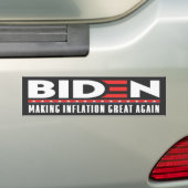 Biden Inflation wieder großartig machen Anti Joe B Autoaufkleber (Auf Auto)