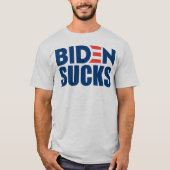 BIDEN IST ZUM KOTZEN Anti Joe Biden T - Shirt (Vorderseite)