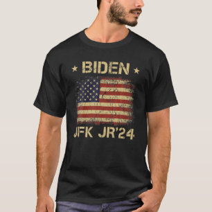 Biden J-F-K-J-R-24 Vintage Flagge T-Shirt