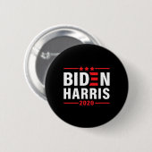 Biden Kamala Harris 2020 Abgeordnete der Liberalen Button (Vorne & Hinten)