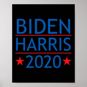 Biden Kamala Harris 2020 Demokratische Präsidentin Poster