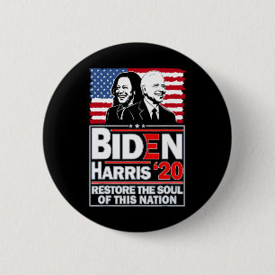 Biden Kamala Harris 2020 für Damen und Herren Button