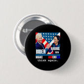 Biden Kamala Harris Button (Vorne & Hinten)