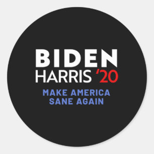 Biden Kamala Harris Liberaldemokrat 2020 Wahl Runder Aufkleber