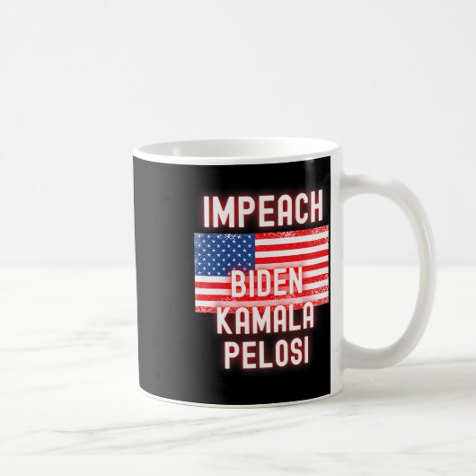 Biden Kamala Pelosi Weckte Demokrat für Wahlen 202 Kaffeetasse (Rechts)