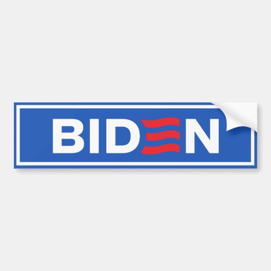Biden-Kampagne Autoaufkleber (Vorne)