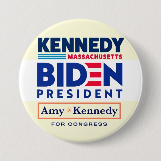 Biden — Kennedy Coattails Button (Vorderseite)