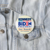 Biden — Kennedy Coattails Button (Beispiel)