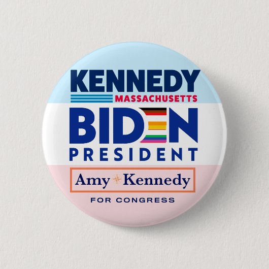 Biden — Kennedy Coattails Button (Vorderseite)