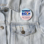 Biden — Kennedy Coattails Button (Beispiel)