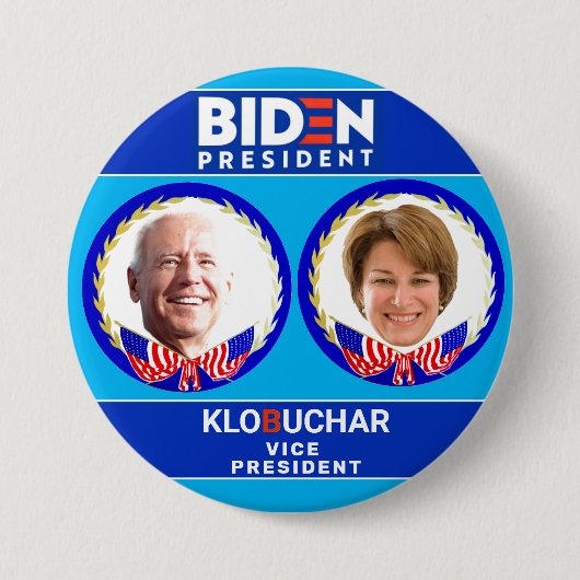 Biden/Klobuchar 2020 Button (Vorderseite)