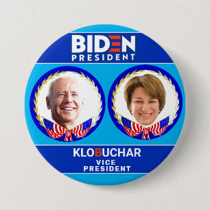 Biden/Klobuchar 2020 Button