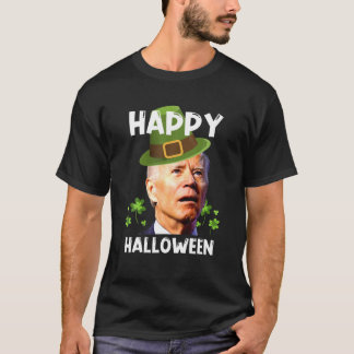 Biden Leprechaun verwirrte St Patricks Day Happy H T-Shirt