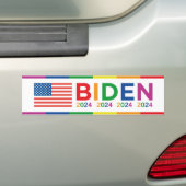 Biden LGBT 2024 Autoaufkleber (Auf Auto)