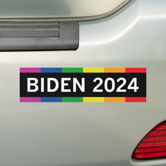 Biden LGBT 2024 Autoaufkleber (Auf Auto)