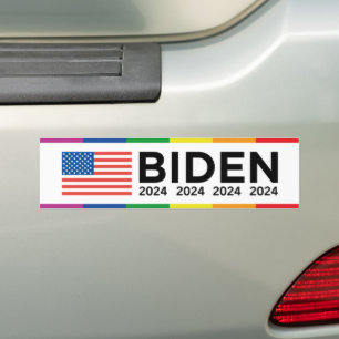 Biden LGBT 2024 Autoaufkleber