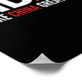 Biden macht China wieder großartig Poster (Ecke)