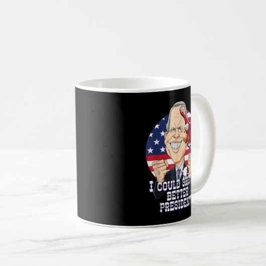 Biden Mail Order President Let's Go Biden Lied I H Kaffeetasse (VorderseiteRechts)