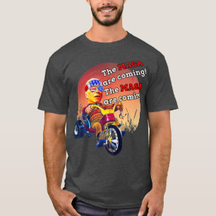 Biden Midnight Ride MAGA kommt Adult Costume T-Shirt