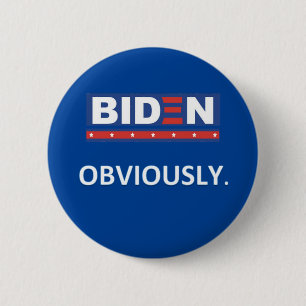 Biden Offensichtlich Button