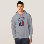 Biden-Präsident 46 Hoodie (Vorne ganz)