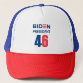 Biden-Präsident 46 Truckerkappe (Vorderseite)