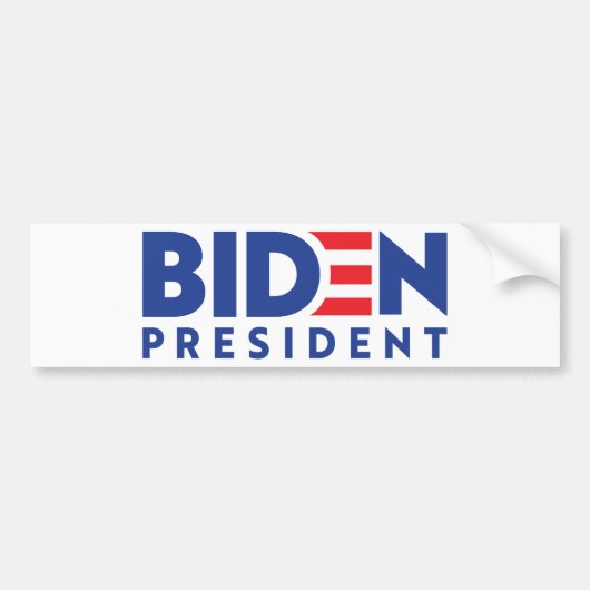 Biden Präsident Autoaufkleber (Vorne)