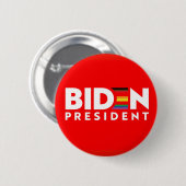 Biden Präsident Button (Vorne & Hinten)