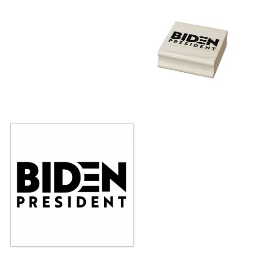Biden Präsident Gummistempel (Stempel)