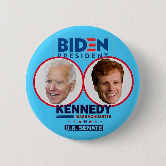 Biden Präsident Kennedy Senat 2020 Button (Vorderseite)