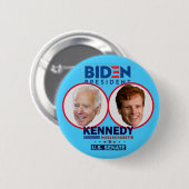 Biden Präsident Kennedy Senat 2020 Button (Vorne & Hinten)
