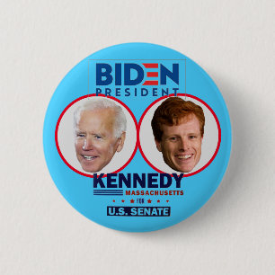 Biden Präsident Kennedy Senat 2020 Button