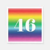 Biden President, Biden Harris 2020 lgbtq lgbt Serviette (Vorderseite)