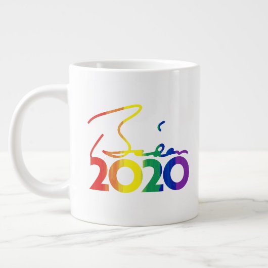 BIDEN PRIDE 2020 Jumbo-Tasse (Links)