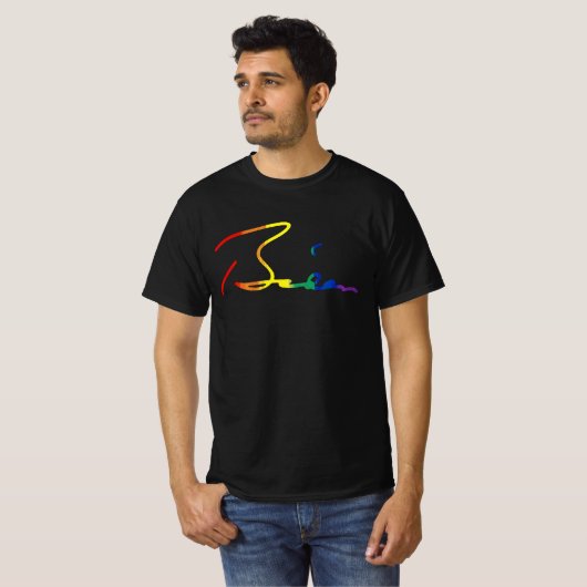 BIDEN-PRIDE-UNTERSCHRIFT T-Shirt (Vorne ganz)
