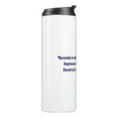 Biden-Rezession- Thermosbecher (Nach links gedreht)