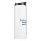 Biden-Rezession Thermosbecher (Nach links gedreht)