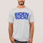 Biden Sind zum Kotzen Unisex T - Shirt (Vorderseite)