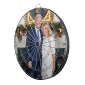 Biden Staat der Weihnachtsanschrift Gewerkschaft Dartscheibe (Vorderseite rechts)