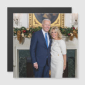Biden Staat der Weihnachtsanschrift Gewerkschaft Magnetkarte (Vorne/Hinten)