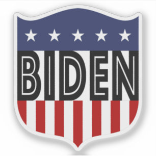 BIDEN Sterne und Streifen Aufkleber