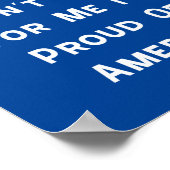 Biden - Stolz Amerikas Poster (Ecke)
