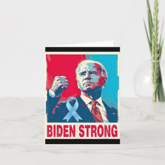 Biden Strong Support Joe Biden kämpft gegen Prost Karte