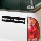 Biden = Sumpf Autoaufkleber (Auf Lkw)