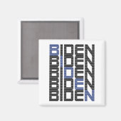 biden Textstapel Magnet (Vorderseite/Rückseite)