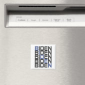 biden Textstapel Magnet (In Situ (Geschirrspüler))