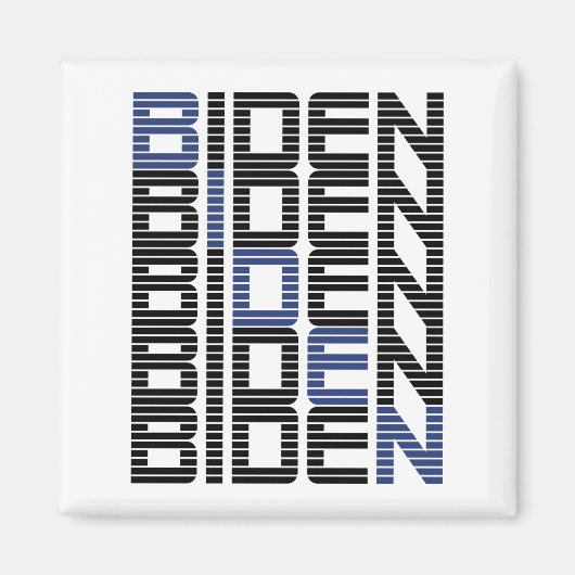 biden Textstapel Magnet (Vorne)