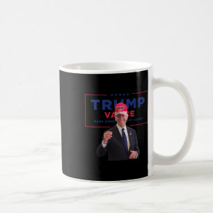 Biden trägt Mega-Mütze Trump Vance Machen Amerika Kaffeetasse
