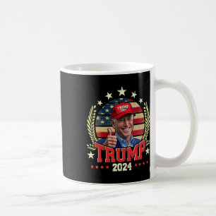 Biden trägt Trumps rotes Hut-Shirt Lustig Trump 20 Kaffeetasse