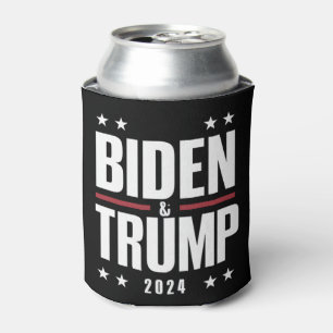 Biden Trump 2024 Lustige Wahl Präsidentschaftskand Dosenkühler